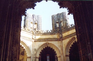 Batalha, les chapelles inacheves vue intrieure